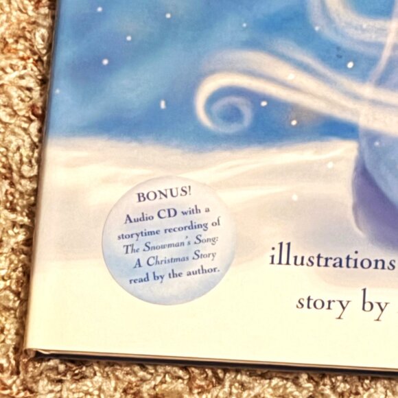 Children's Christmas Picture Books Lot of 3 Silent Night Thomas Kinkade CD Gift - Picture 8 of 16